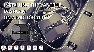 Installing a Vantrue Dashcam system on the H-D PAN AMERICA (and other motorcycles)