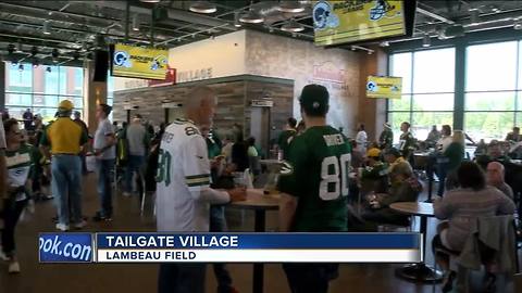 Packers fans have new way to tail gate at Johnsonville Tailgate Village