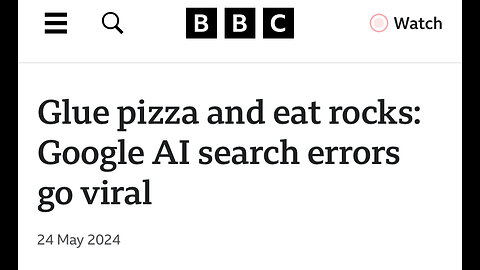 Glue Pizza Just The Start Of AI Death