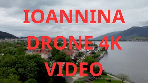 🇬🇷🏖️Ioannina Drone 4k video🏊