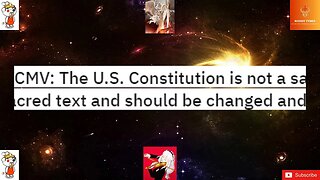 The U.S. Constitution is not a sacred text and should be changed and updated over time #america