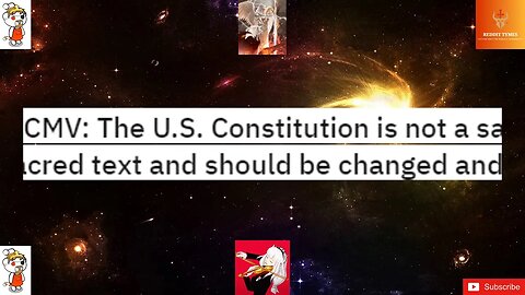 The U.S. Constitution is not a sacred text and should be changed and updated over time #america