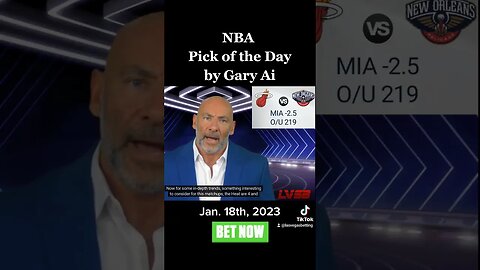 #Heat vs #Pelicans #nbapicks #predictions by Gary #ai #sportsbettingtips #shorts #youtubeshorts