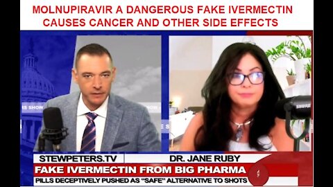 Big Pharma - Dr. Jane Ruby Explains How Fake Ivermectin Causes Cancer