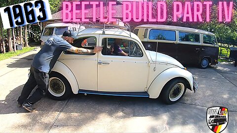 1963 Volkswagen Beetle Build Part IV - Motor and Gutted Interior!!!