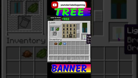 Tree Banner | Minecraft