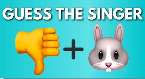 Guess The Singer By Emoji Challenge! Can You Decode the Celebrity Emoji Quiz?