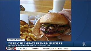 Graze Premium Burgers open for carryout, delivery