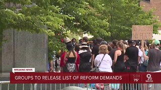 Protesters release list of demands released