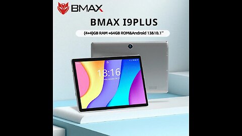 BMAX Kids Tablet I9 Plus Android 13 GPU G522EE 8GB RAM 64GB ROM 10.1 Inch