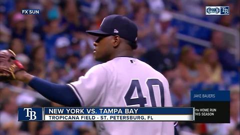 Tampa Bay Rays beat New York Yankees 7-6 after Gary Sanchez fails to hustle on final out