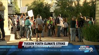 Hundreds take part in Tucson Youth Climate Strike