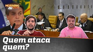 Adrilles e Joel divergem sobre conduta de Bolsonaro com o STF