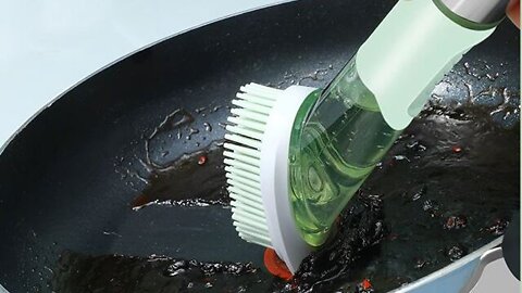 Kitchen Silicone Cleaning Brush