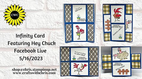 "Unleash Your Creativity with the Infinity Card: Hey Chuck Bundle from Stampin' Up!