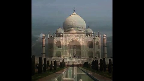 The Taj Mahal beautiful view