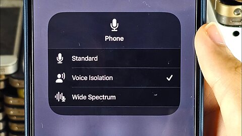 How To Activate Voice Isolation on iPhone 15 Pro Max