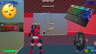 Steelseries Apex Pro TKL ASMR Chill🤩 Piece Control 1v1🏆Satisfying Keyboard Fortnite + HANDCAM