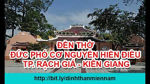 Den tho Nguyen Hien Dieu - Rach Gia - Kien Giang