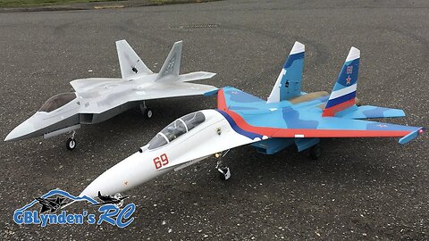 Complete E-flite Su-30 Twin 70mm EDF Jet Unboxing & Flight Reviews