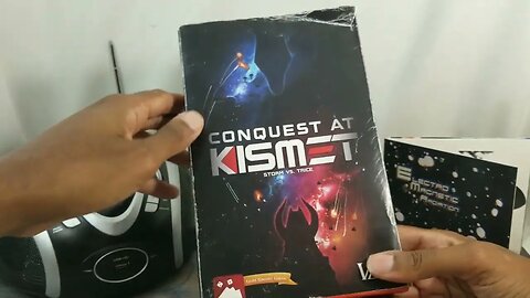 Conquest at Kismet | Space Ship Dueling Card Game | Gamble Mechanic | UnBox & Read
