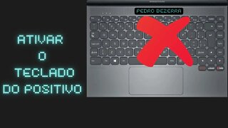 Ativar teclado positivo Q464c