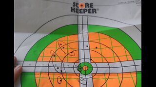 Targets do not lie! I need more practice shooting.17mag AA!