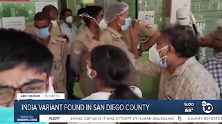 San Diego County records first India variant COVID-19 case