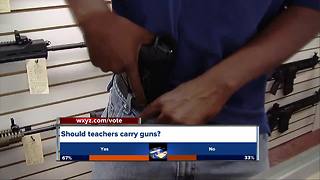 Should teachers carry guns?