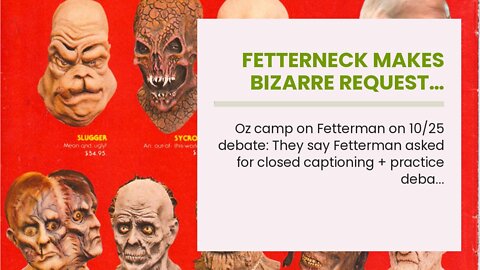 Fetterneck makes bizarre request…