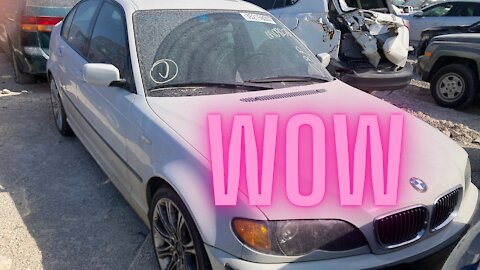 I Hunt Down A VERY Rare 40k Mile 4-Door BMW 330I At The Copart Salvage Auction (GTG004)