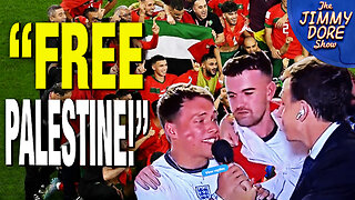 Israeli Reporter HUMILIATED By Pro-Palestinian Soccer Fans