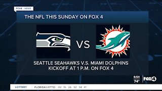Seattle at Miami game on Fox 4