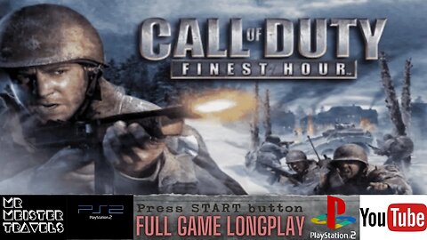 🇿🇦Call of Duty: Finest Hour | PS2 | (2004) | Long Play | Road to MODERN WARFARE 3 (2023)🇿🇦