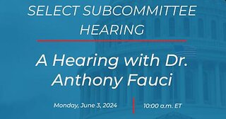 A Hearing with Dr. Anthony Fauci