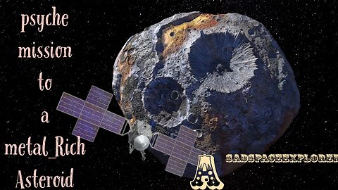 NASA’s Psyche Mission to a Metal-Rich Asteroid (Teaser Trailer)