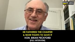 [INTERVIEW] He Fathered the Charter of Rights and Now Fights to Save It: Hon. Brian Peckford