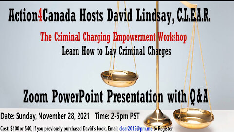 A4C Laying Criminal Charges Workshop