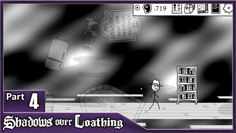 Shadows Over Loathing, Part 4 / Chapter 2: The Spooky Forest, Crystaldream Lake, Old Junkyard