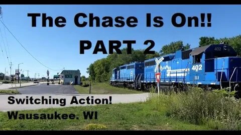 Escanaba & Lake Superior Railroad Switching Tanker Cars In Wausaukee, WI (PART 2) | Jason Asselin