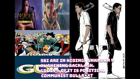 SBI are in hiding, unknown 9 awakening Backlash. GDC 15% of it is political communist Bulls**t