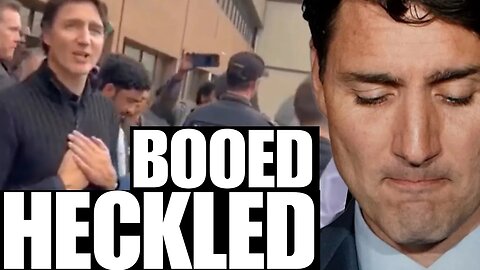 Justin Trudeau got BOOED and HECKLED again