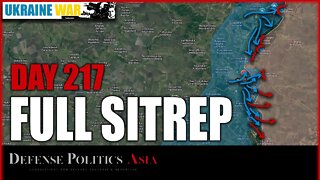 [ Ukraine SITREP ] Day 217 (28/9): Ukraine Oskil and Lyman offensives putting Russia in a tough spot
