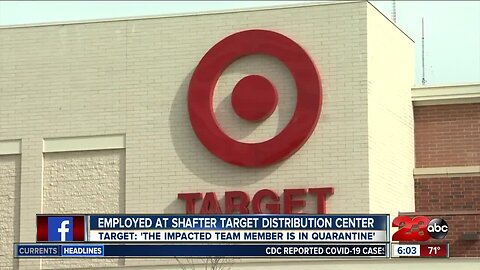 Target employee tests positive in Shafter