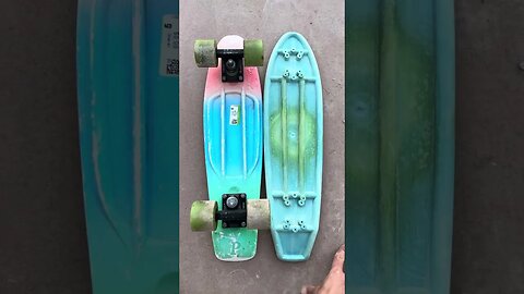 Which is better? 1970s Skateboard Vs Modern Penny Board🛹