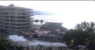 The View from Our Hotel in Puerto Vallarta, Mexico