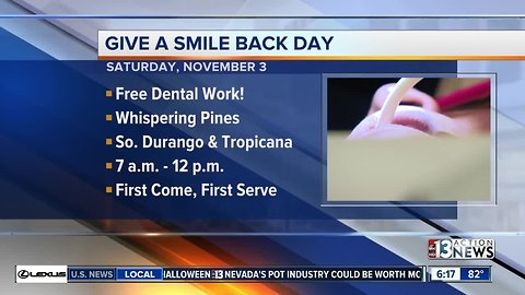 Las Vegas dental office offers free treatment Saturday