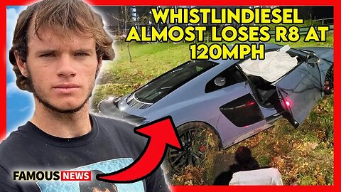 Whistlin Diesel Nearly Totals His Loses Audi R8 At 120 MPH | Famous News