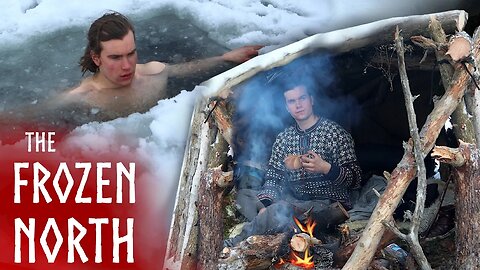 TOP 4 Winter Camps in the FROZEN NORTH❄️Snowy Bushcraft Camping & Ice Swim