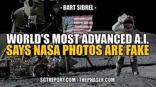 World's Most Advanced AI Says NASA's Moon Photos Are Fake! -- Bart Sibrel